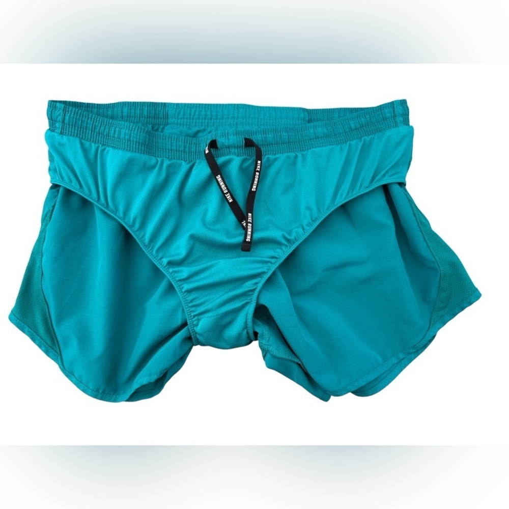 Nike Dri-Fit  Teal Women’s Running Athletic Shorts SZ M 90s Style/Color - Picture 4 of 8